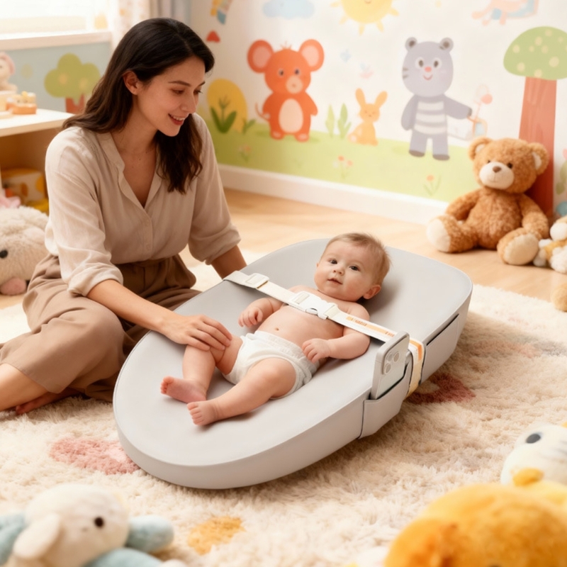 Diaper Changing Mat - Fasciatoio per neonati non antiscivolo con