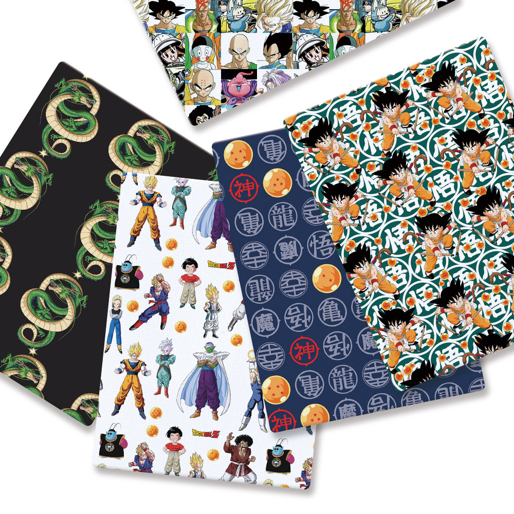 Baby Products Expo - Tessuto stampato Dragon Ball Anime per