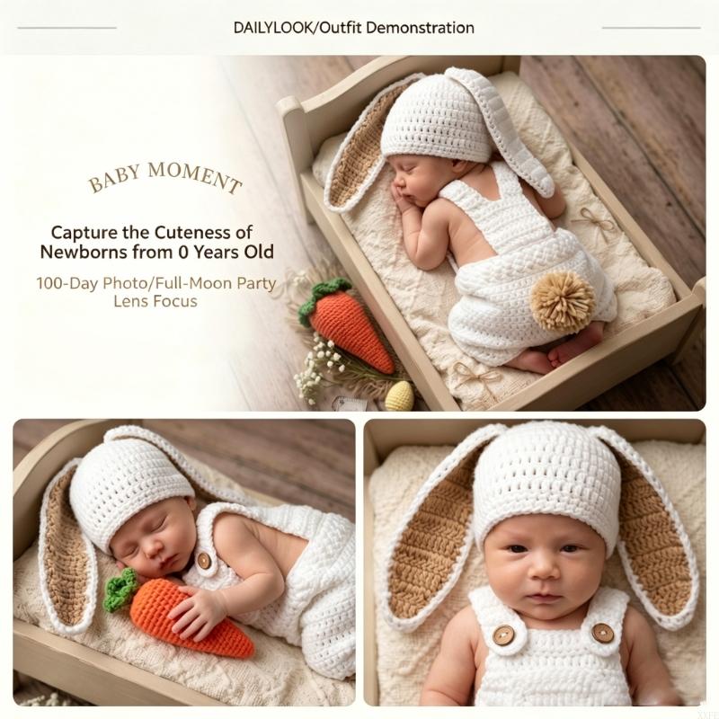 Baby Products Website - Vestiti per Fotografia Neonati all'Uncinetto, Tema