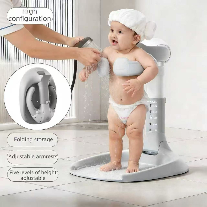 Baby Bath Tub Foldable - Supporto per doccia pieghevole per bambini