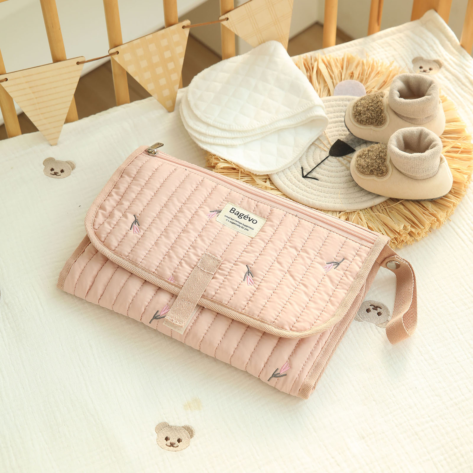 Diaper Changing Mat - Borsa da viaggio compatta per il