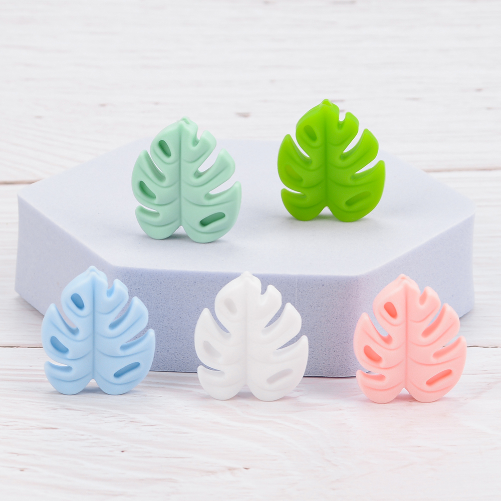 Baby Products Expo - LOFCA 30 pz Silicone Monstera Perline