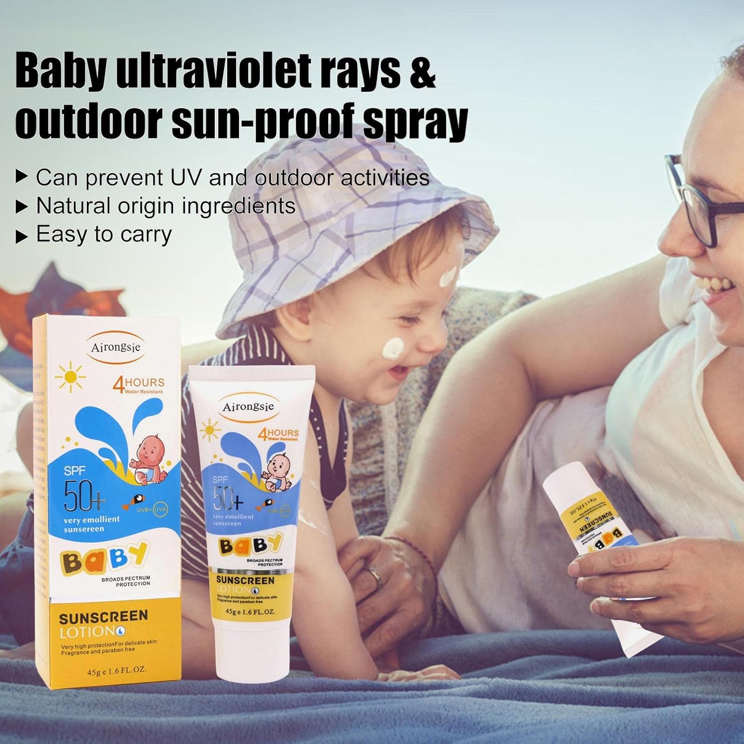 Crema solare per bambini Prote - Baby Sunscreen Lotion recensione e prezzo