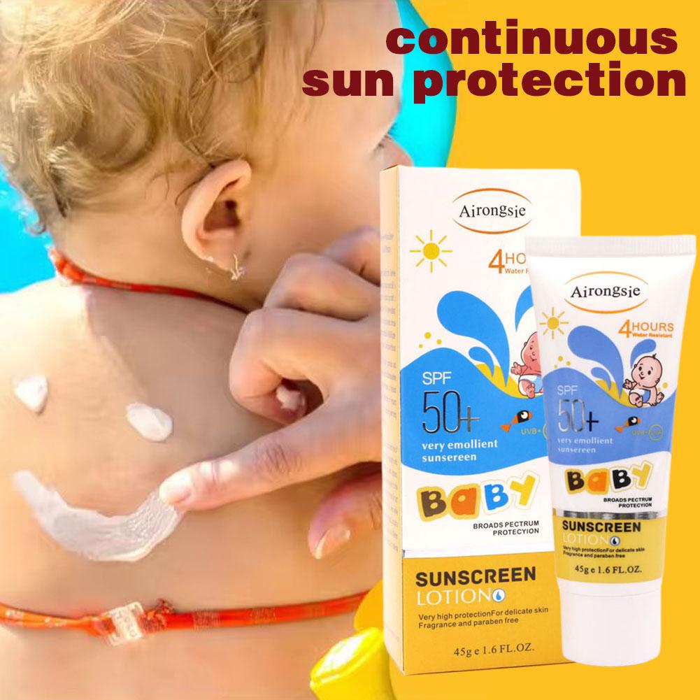Airongsje Crema Solare SPF50+  - Baby Sunscreen Lotion recensione e prezzo