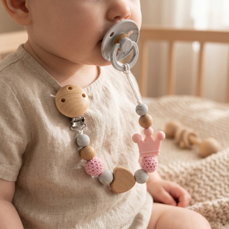 Catenella Portaciuccio Persona - Baby Pacifier Clip recensione e prezzo