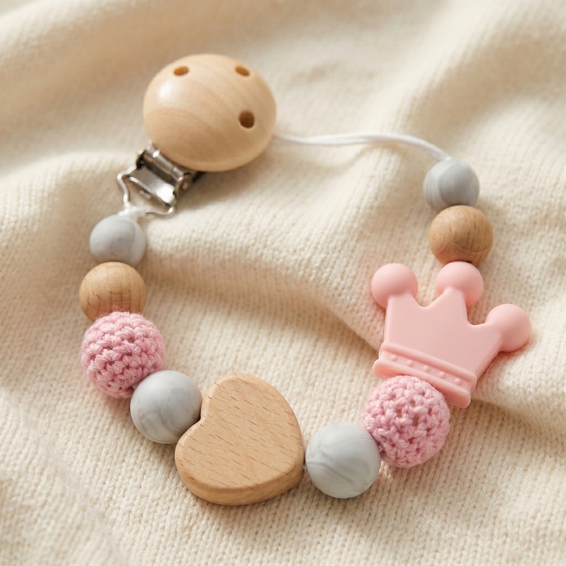 Catenella Portaciuccio Persona - Baby Pacifier Clip recensione e prezzo