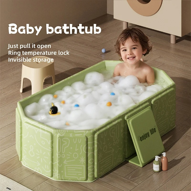 Vasca da Bagno Pieghevole per  - Baby Bath Tub Foldable recensione e prezzo