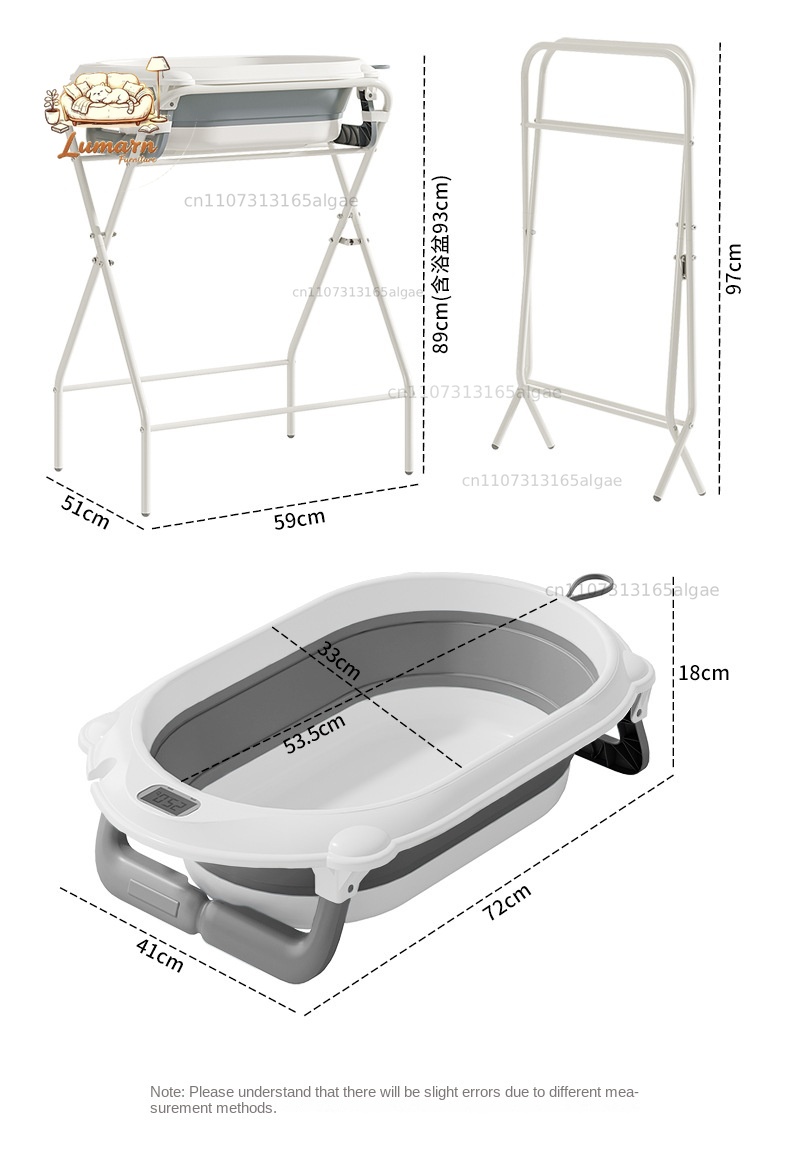 Vasca da Bagno per Neonati con - Baby Bath Tub Foldable recensione e prezzo