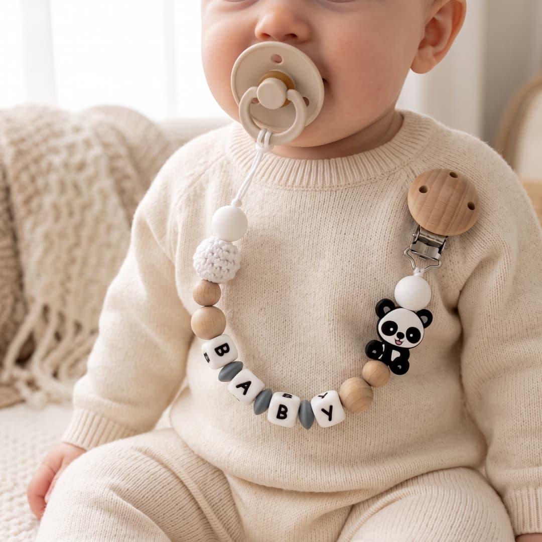 Catenella Portaciuccio Persona - Baby Pacifier Clip recensione e prezzo