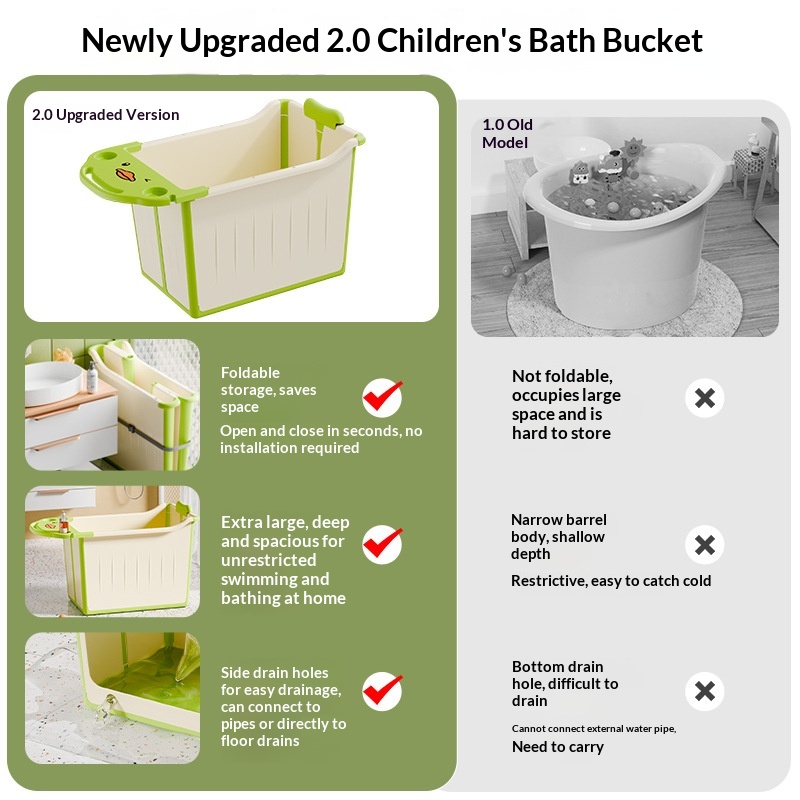 Vasca da Bagno Pieghevole Port - Baby Bath Tub Foldable recensione e prezzo