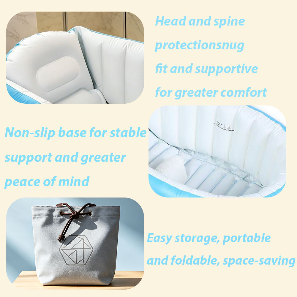 Vasca da Bagno Gonfiabile per  - Baby Bath Tub Foldable recensione e prezzo