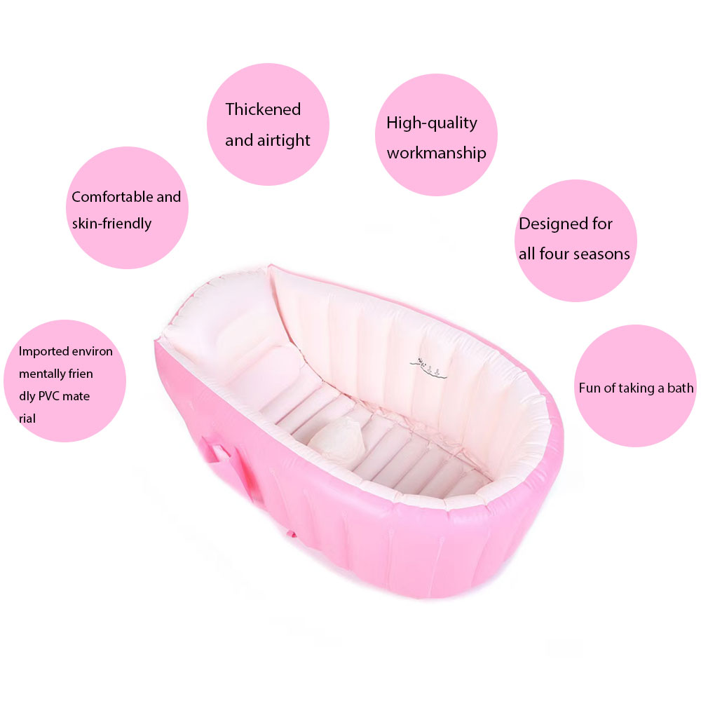 Vasca da Bagno Gonfiabile per  - Baby Bath Tub Foldable recensione e prezzo