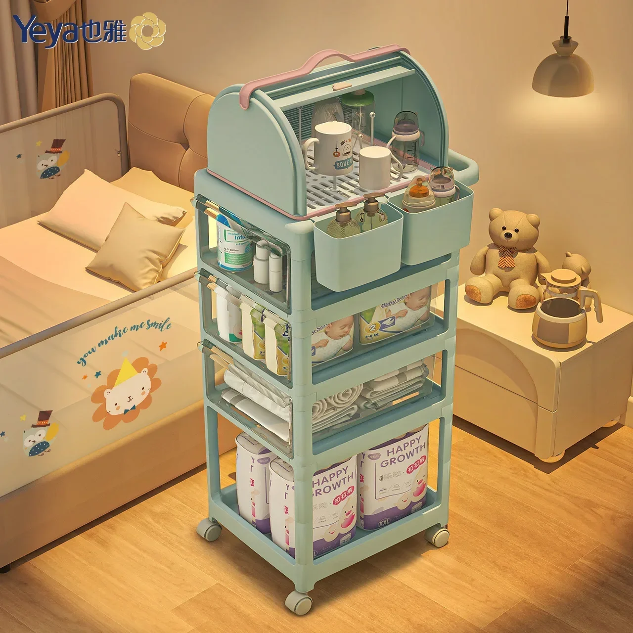 Scaffali portaoggetti mobili-c - Baby Products Eco Friendly recensione e prezzo