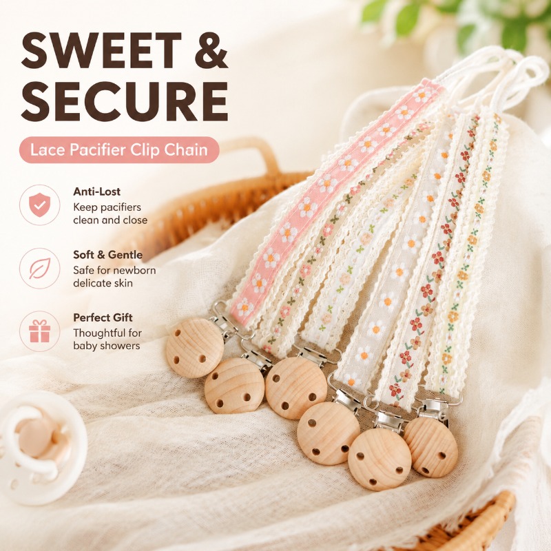 Catenella Portaciuccio in Pizz - Baby Products Gift recensione e prezzo